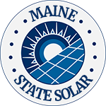 Maine State Solar logo.